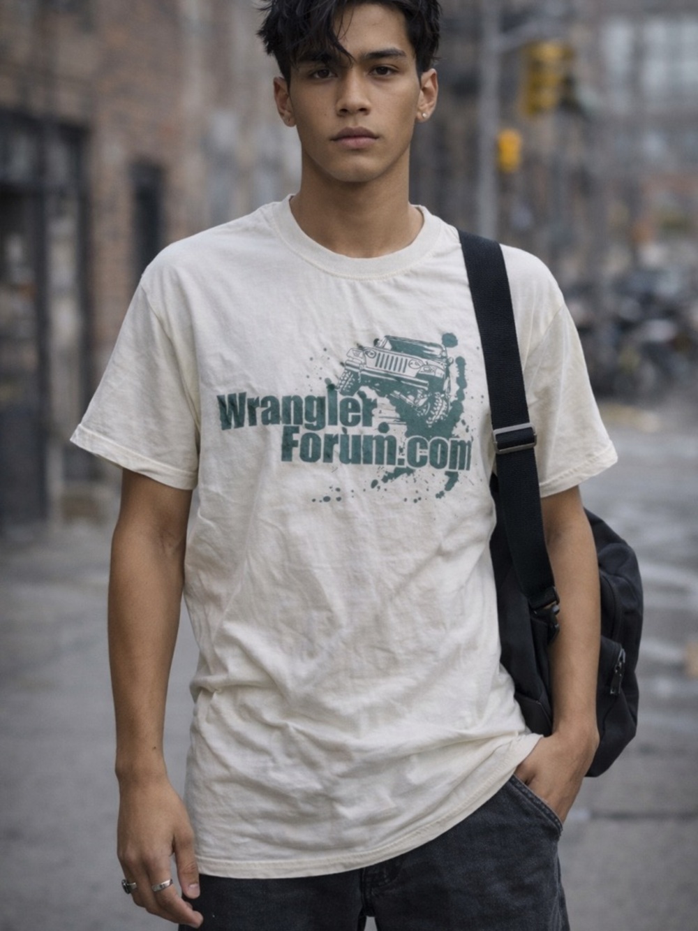 Gildan Ultra Cotton Jeep Wrangler Forum Tee Size Unisex medium